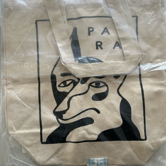 Contemporary Canvas Tote Bag - Tan - Picture 1 of 2